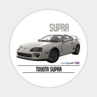 Supra Silver Metallic Magnet